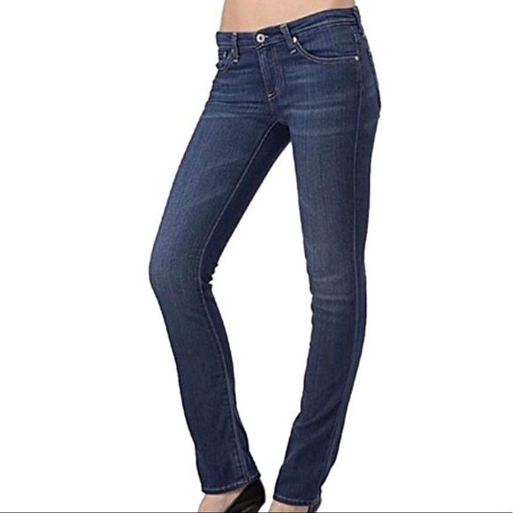 AG Adriano Goldschmied Stevie Slim Straight Jeans - Picture 1 of 10